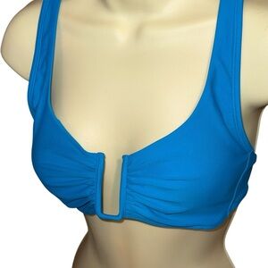 Blue Women's Bikini Top
